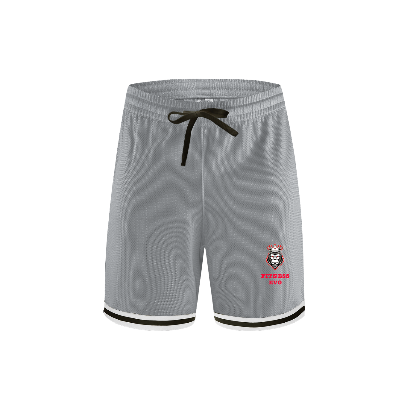 Classic Stripe Trim Basketball Shorts