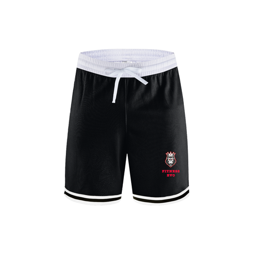 Classic Stripe Trim Basketball Shorts